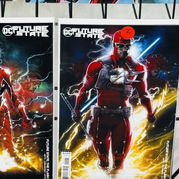 Flash Iron Heights 1, Future State 1-2 & Green Lantern Faster Friends 1-2 Lot - Picture 3 of 6